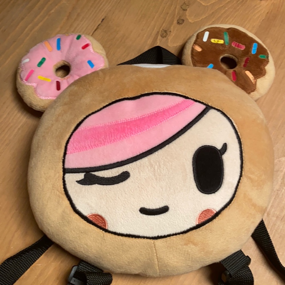 Tokidoki Donutella neon star backpack